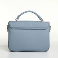 Сумка женская на клапане, TEXTURA, маленький размер, цвет голубой Сумка женская на клапане, TEXTURA, маленький размер, цвет голубой