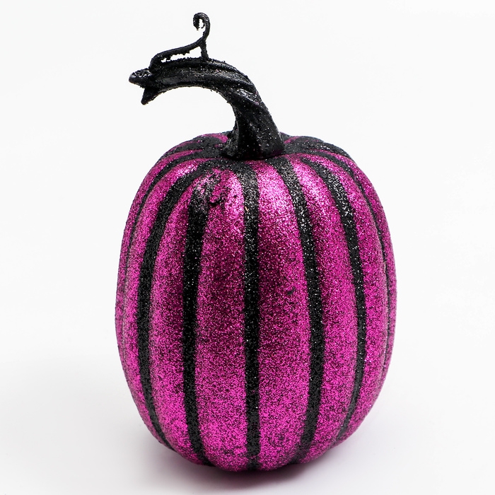 Декор «Тыква», в фиолетовом цвете, 9,5 × 9,5 × 12 см Декор «Тыква», в фиолетовом цвете, 9,5 × 9,5 × 12 см