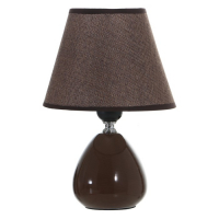 Лампа настольная "Инканто" 1х40Вт Е27 коричневый 18х18х27 см RISALUX
