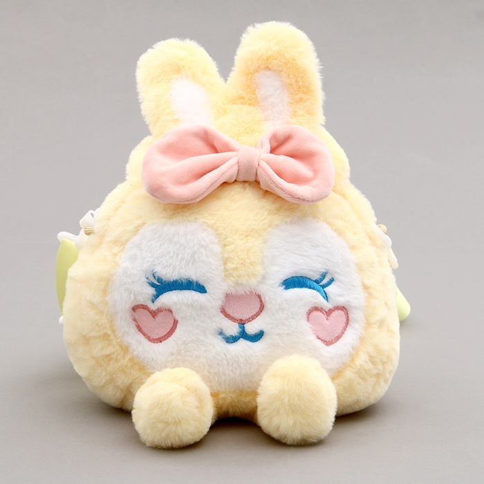 Сумка детская &laquo;Зайка&raquo; с бантиком, 18 см, цвет жёлтый