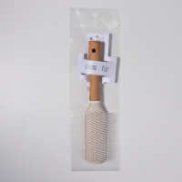 Расчёска массажная, 24 &times; 5 см, цвет &laquo;светлое дерево&raquo;