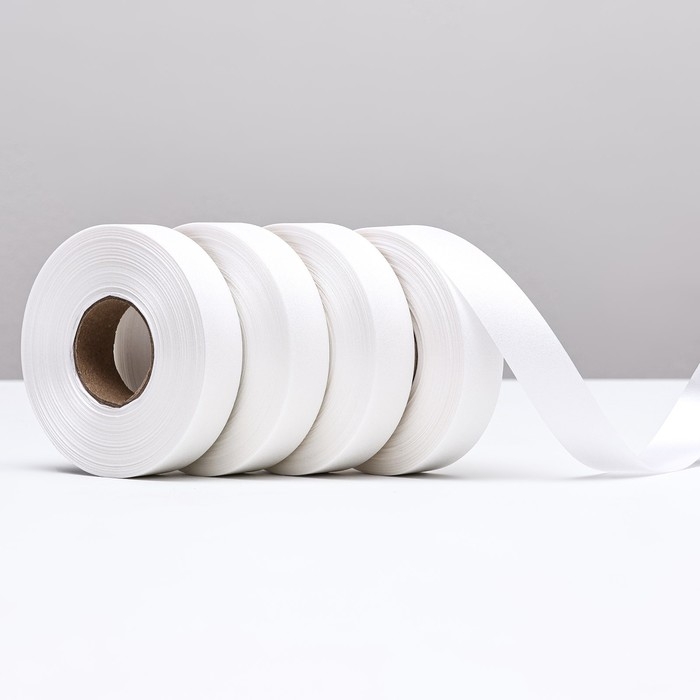 Лента Лента "ТИФФАНИ" для декора и подарков,белая, 2 см х 50 м