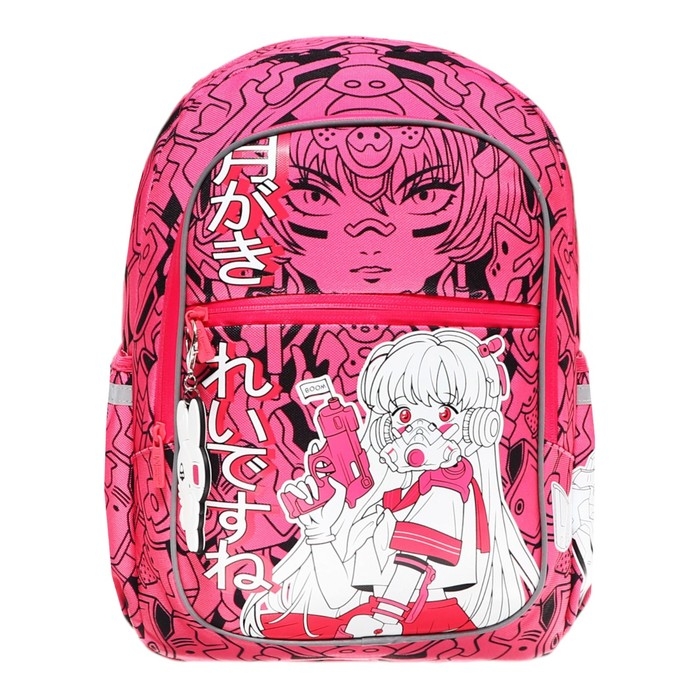 Рюкзак молодежный Феникс 43*30*14 дев Рюкзак молодежный Феникс 43*30*14 дев "Розовая девушка" роз 64144