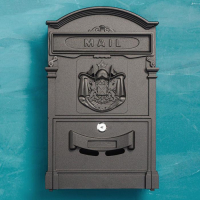 Ящик почтовый №4010, Черный Ящик почтовый №4010, Черный