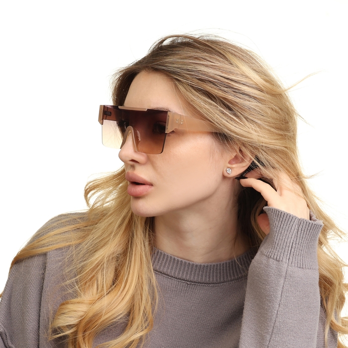 Очки солнцезащитные женские Очки солнцезащитные женские "OneSun", uv 400, дужка 13.3 см, линза 5.2х5.2 см