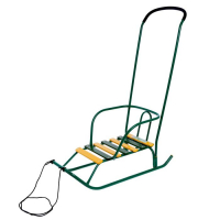 Санки &laquo;Ветерок 2&raquo;, цвет зелёный