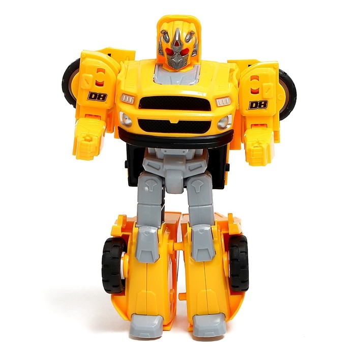 Конструктор винтовой &laquo;Такси&raquo;, 2 в 1 робот-машина