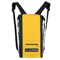 Герморюкзак YUGANA, ПВХ, водонепроницаемый 15 литров, желтый Герморюкзак YUGANA, ПВХ, водонепроницаемый 15 литров, желтый