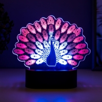 Светильник сенсорный "Павлин" LED USB (90см) от батареек 3xАА черный 17,8х5,5х16,5 см RISALUX 76522 Светильник сенсорный "Павлин" LED USB (90см) от батареек 3xАА черный 17,8х5,5х16,5 см RISALUX 76522