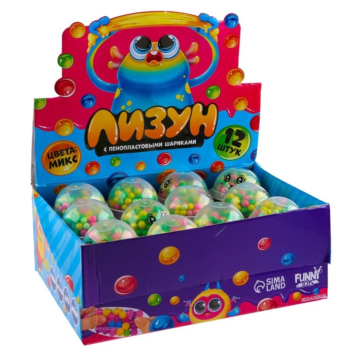 Лизун - слайм &laquo;Перелив&raquo;, цвета МИКС