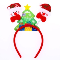 Карнавальный ободок «Снеговик» Карнавальный ободок «Снеговик»