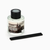 Диффузор ароматический палочки, ароматизатор для дома «Аромадиффузор: Love»,аромат кофе, 50 мл. Диффузор ароматический палочки, ароматизатор для дома «Аромадиффузор: Love»,аромат кофе, 50 мл.