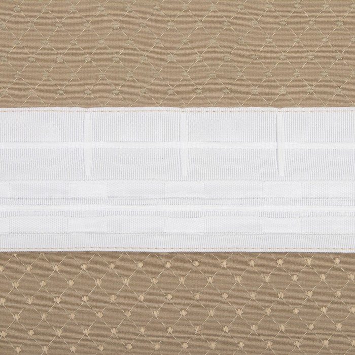 Штора портьерная "Этель" 220х280 см Английский стиль серый,100% п/э