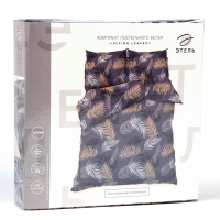Постельное бельё Этель Евро Flying leaves 200х217 см, 220х240 см, 70х70 см -2 шт, поплин Постельное бельё Этель Евро Flying leaves 200х217 см, 220х240 см, 70х70 см -2 шт, поплин