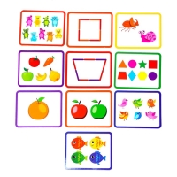 Игровой набор с палочками &laquo;Изучаем счёт и цвета&raquo;, счётные палочки, по методике Монтессори