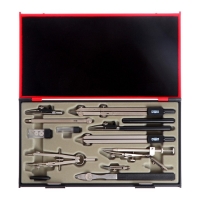 Готовальня Koh-i-noor 14 предметов, в пластиковом футляре Готовальня Koh-i-noor 14 предметов, в пластиковом футляре