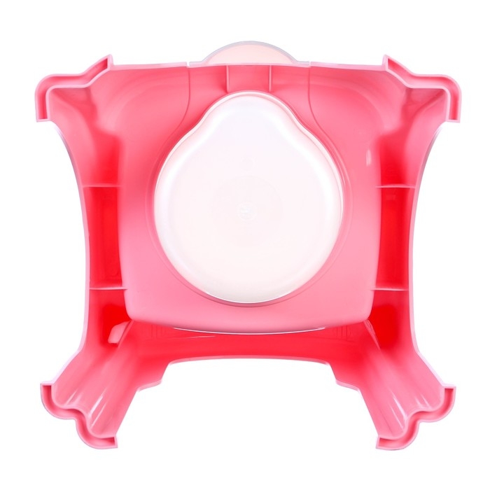 Горшок детский «Утенок» светло-розовый / белый 310х295х280мм Горшок детский «Утенок» светло-розовый / белый 310х295х280мм