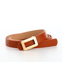 Ремень женский, ширина 1,6 см, пряжка металл, цвет рыжий Ремень женский, ширина 1,6 см, пряжка металл, цвет рыжий