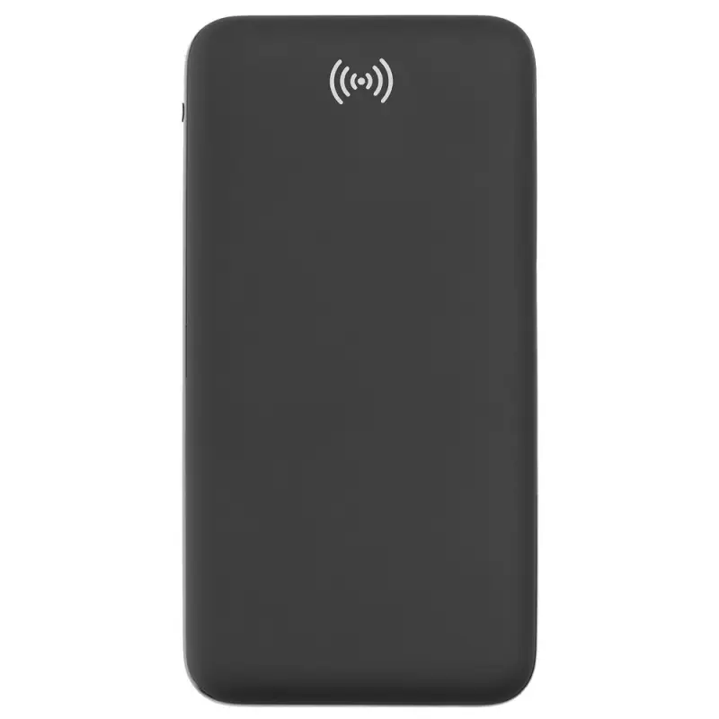 Аккумулятор Quick Charge Wireless 10000 мАч, черный Аккумулятор Quick Charge Wireless 10000 мАч, черный