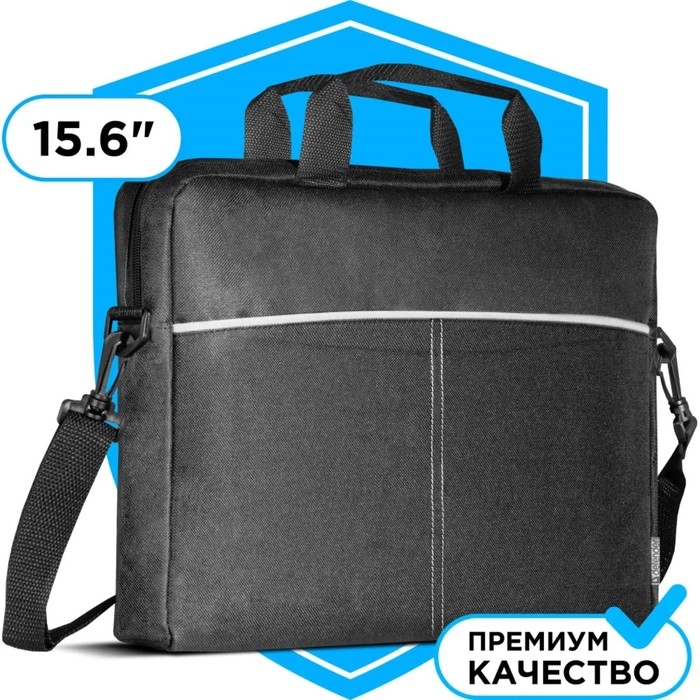 Сумка для ноутбука 15.6 Сумка для ноутбука 15.6" Defender Lite 15.6", полиэстер, черный 26086
