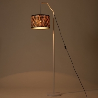 Торшер "Лайнер зебра" Е27 40Вт белый 22х22х155см МОДЕЛЬ F761TT-1006 Торшер "Лайнер зебра" Е27 40Вт белый 22х22х155см МОДЕЛЬ F761TT-1006