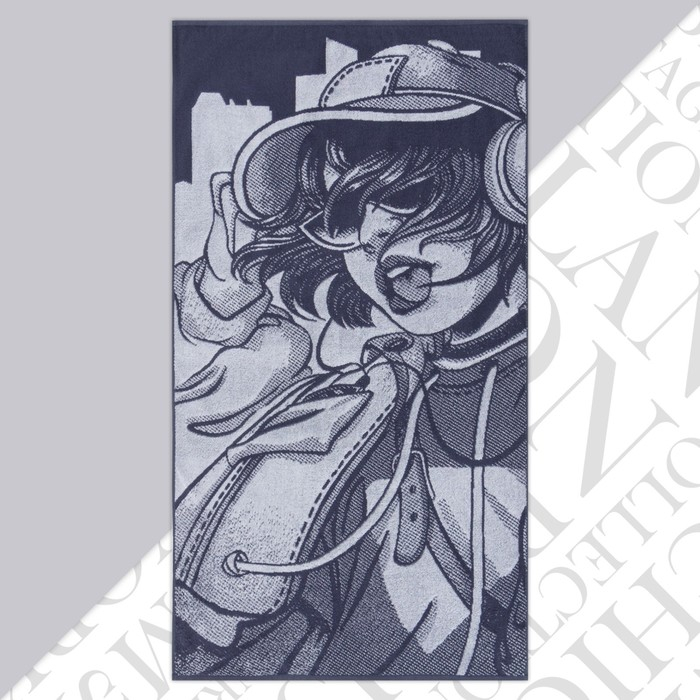 Полотенце махровое Этель Girl, 70х130 см, 100% хлопок, 420гр/м2 Полотенце махровое Этель Girl, 70х130 см, 100% хлопок, 420гр/м2