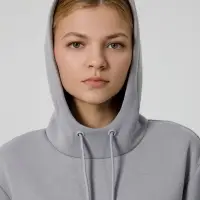 Худи унисекс Begi, серое, размер XXL