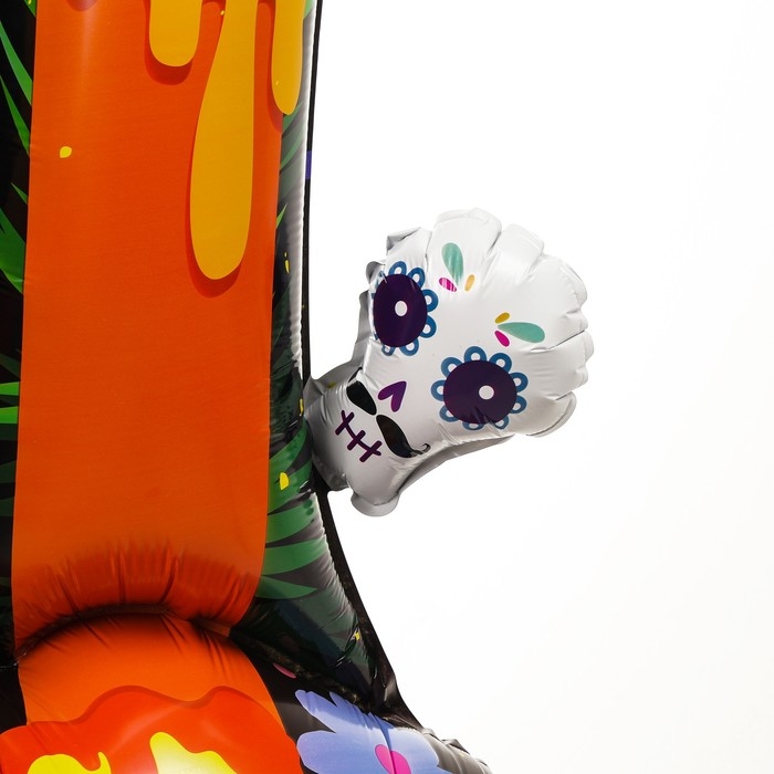 Шар фольгированный 46" &laquo;Свечи для хеллоуина&raquo;, на подставке