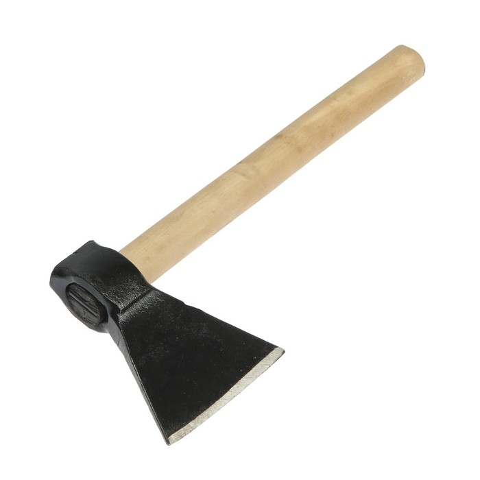 Топор кованый ТУНДРА, туристический, укороченное топорище 350 мм, 600 г Топор кованый ТУНДРА, туристический, укороченное топорище 350 мм, 600 г