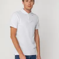 Рубашка поло мужская Virma light, белая, размер L