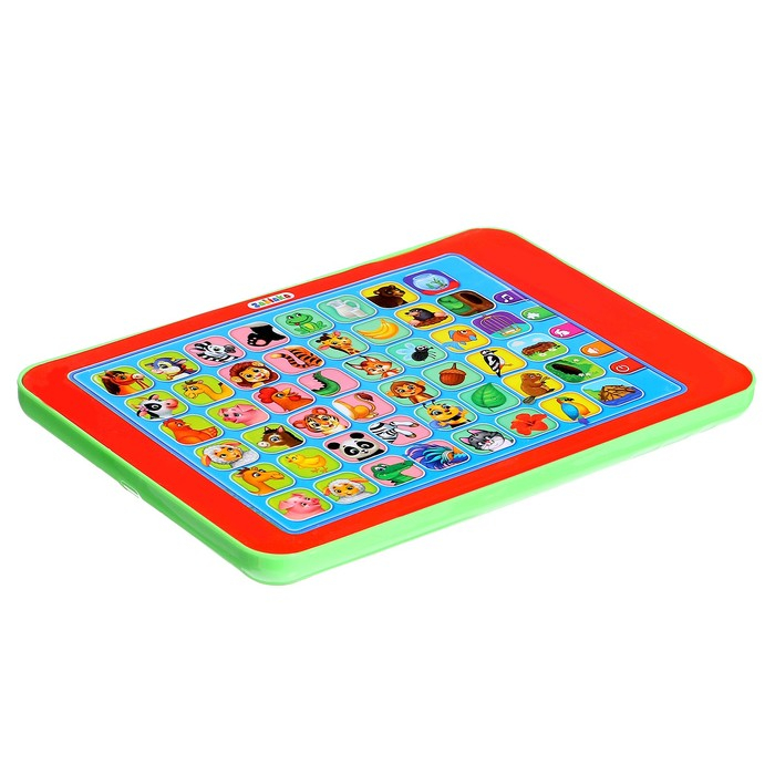 Планшет развивающий музыкальный «Собери пару», работает от батареек Планшет развивающий музыкальный «Собери пару», работает от батареек