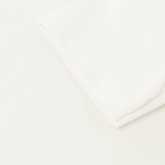 Костюм (шорты и футболка) Крошка Я Plushy, р. 80-86 см, молочный