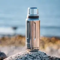 Термос Flask 1000, вакуумный, стальной зеркальный Термос Flask 1000, вакуумный, стальной зеркальный