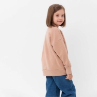 Бомбер детский MINAKU цвет бежевый, рост 128 см