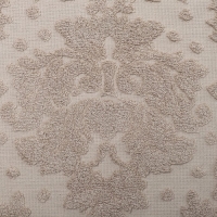 Полотенце махровое Этель "Классика", цв. коричневый, 50х90 см, 83% хл, 17% лён, 500 г/м2