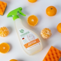 Универсальное средство SYNERGETIC &laquo;Мандарин&raquo;, для кухонных поверхностей,гипоаллергенное,500 мл