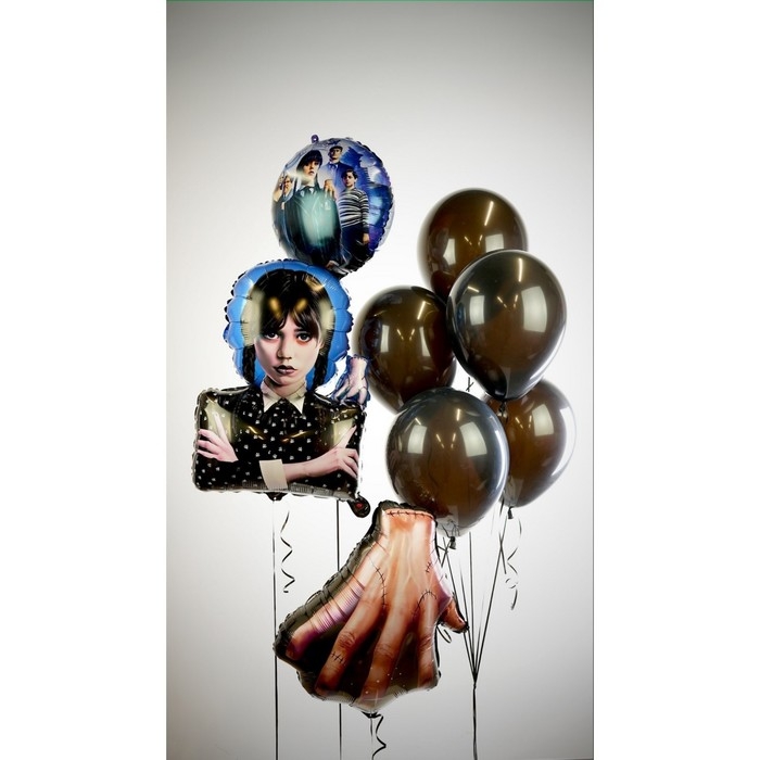 Шар фольгированный 33" &laquo;Мрачная стори. Уэнсдей&raquo;, фигура