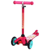 Самокат GRAFFITI &laquo;Единорожки&raquo;, колёса PU 110/75 мм, ABEC 7, цвет розовый