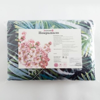 Покрывало евро Экономь и Я &laquo;Тропики&raquo; 200х210&plusmn;5см