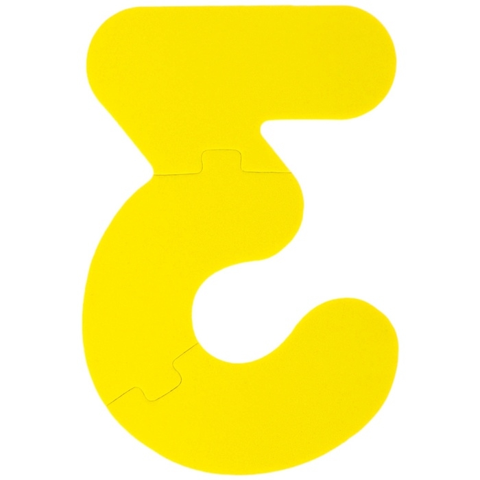 Мягкий пазл для малышей &laquo;Учим цифры: Сказки&raquo;, 5 пазлов, Крошка Я