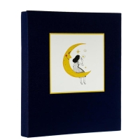 Фотоальбом на 200 фото 10х15 см "Девушка на месяце" 25,6х22х5 см