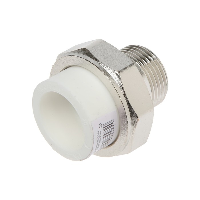 Муфта MeerPlast, 25 мм x 3/4 Муфта MeerPlast, 25 мм x 3/4" , наружная резьба, разъемная (американка)