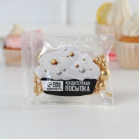 Посыпка кондитерская пасха фигурная: золотая, 25 г.