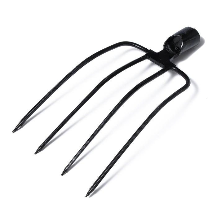 Вилы навозные, 4-рогие, тулейка 40 мм, без черенка Вилы навозные, 4-рогие, тулейка 40 мм, без черенка