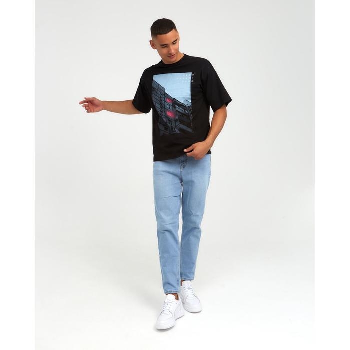 Футболка KAFTAN Футболка KAFTAN "Окна", черный, р. 48