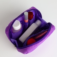 Косметичка дор Одноцвет, 16*6*10,5, отд на молнии, подкладка, н/карман, сиреневый Косметичка дор Одноцвет, 16*6*10,5, отд на молнии, подкладка, н/карман, сиреневый