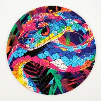 Пазлы фигурные деревянные «Змея в джунглях», 117 элементов, символ года 2025 Пазлы фигурные деревянные «Змея в джунглях», 117 элементов, символ года 2025