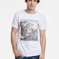 Футболка &laquo;Через одно место&raquo;, белая, размер XS