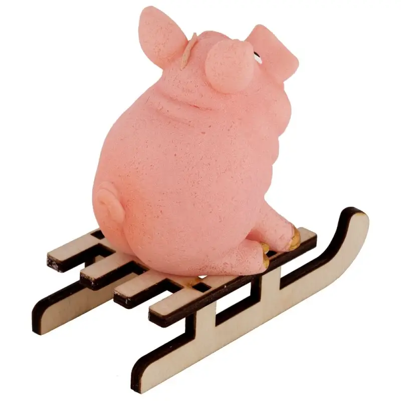 Свеча &laquo;Саночки&raquo;