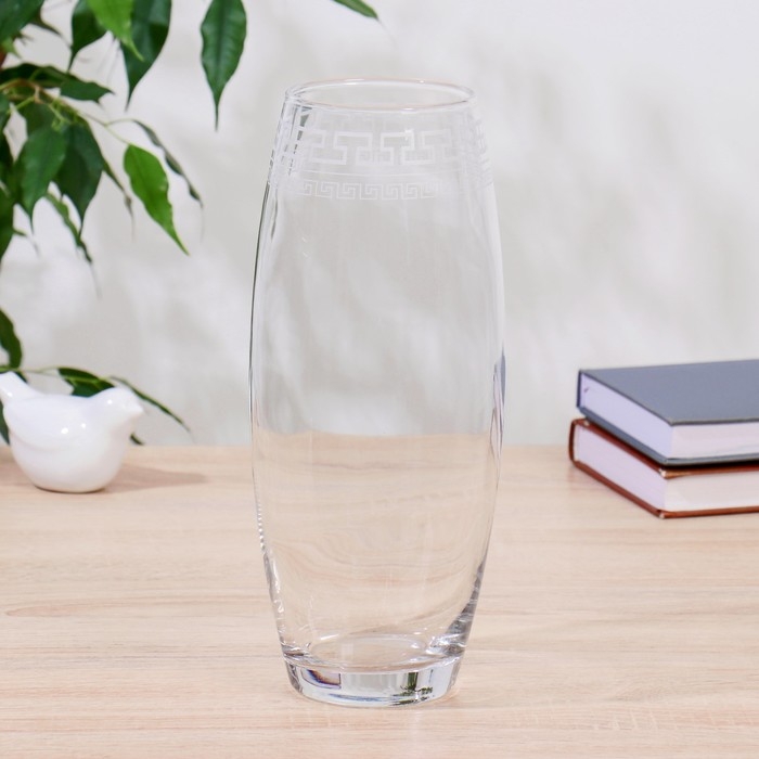 Ваза гравированная Ваза гравированная "Нэро" с напылением H=260 мм. d=7.5см v=1,75л